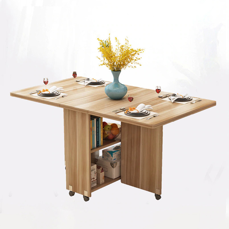 Table Pliable Moderne Multifonctionnelle Avec Roulettes
