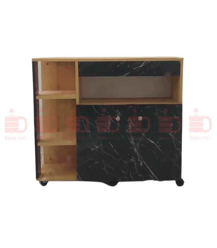 Porte Chaussures double portes avec roulettes