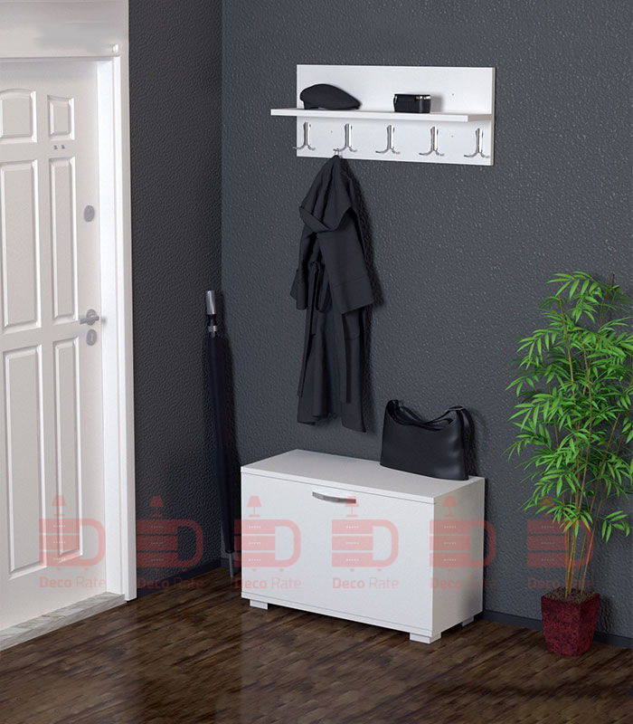 Porte Manteaux et Chaussures 2 en 1